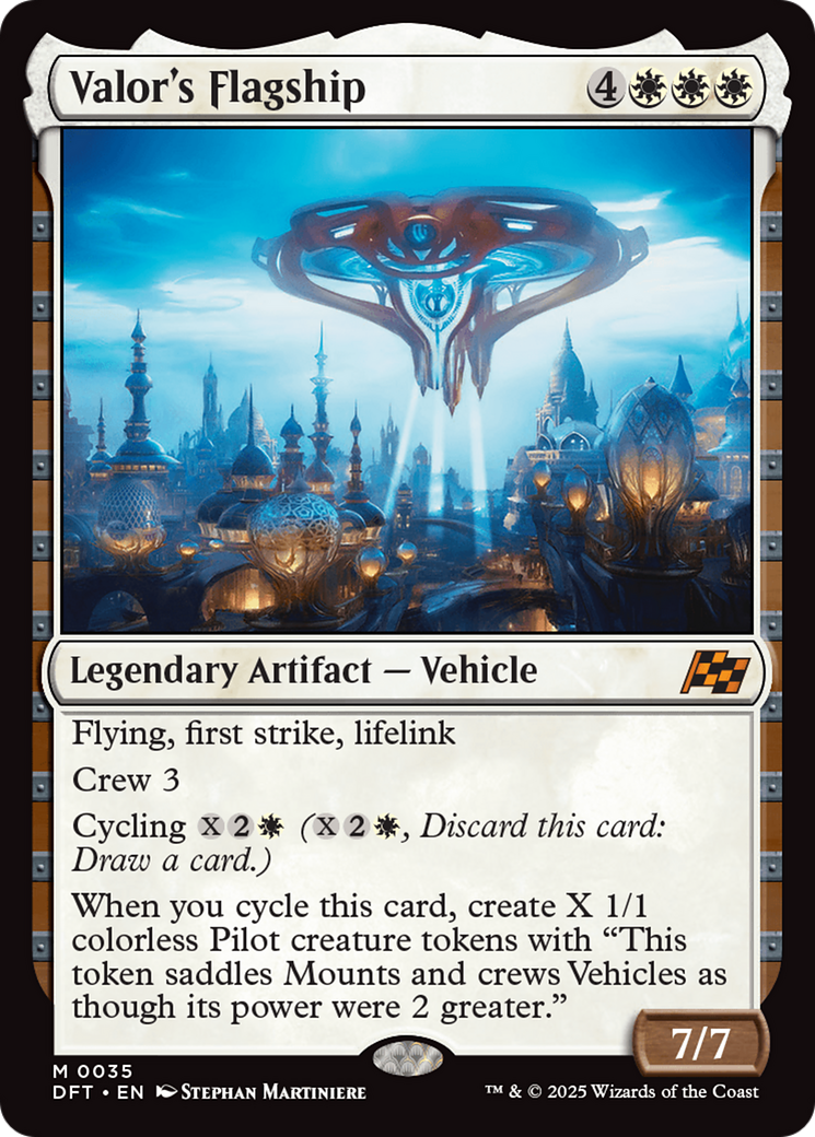 Valor's Flagship [Aetherdrift] | Odin's Place