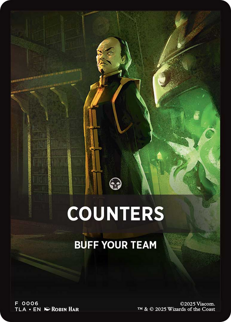 Counters Theme Card [Avatar: The Last Airbender Tokens] | Odin's Place