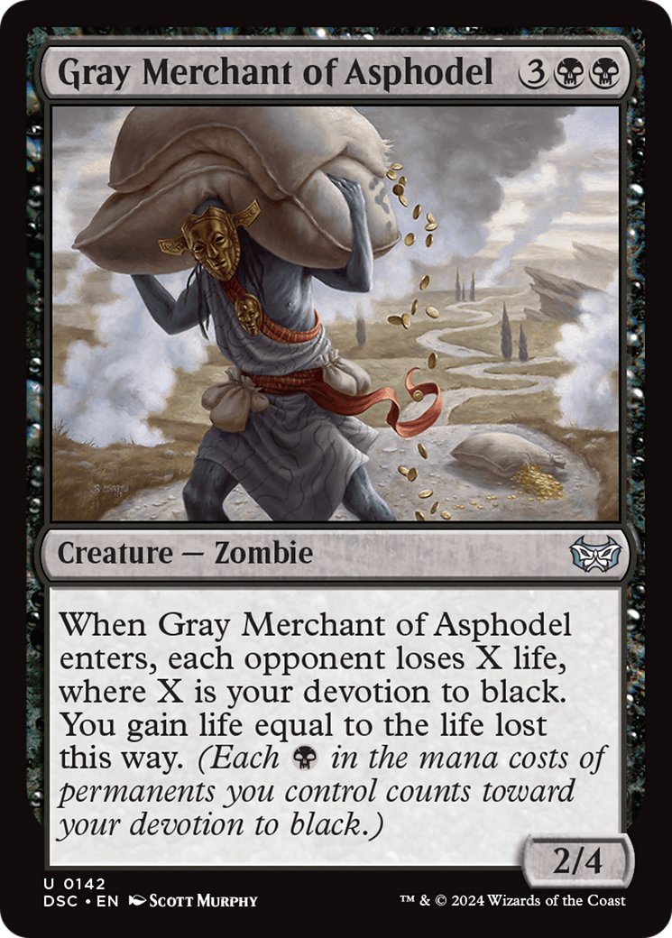 Gray Merchant of Asphodel [Duskmourn: House of Horror Commander] | Odin's Place