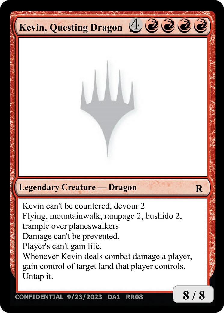 Kevin, Questing Dragon [Unknown Event] | Odin's Place