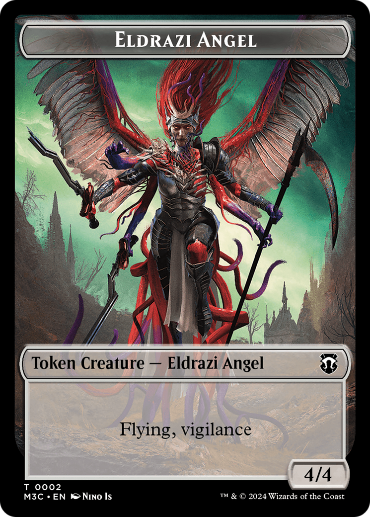 Eldrazi Scion (Ripple Foil) // Eldrazi Spawn Double-Sided Token [Modern Horizons 3 Commander Tokens] | Odin's Place