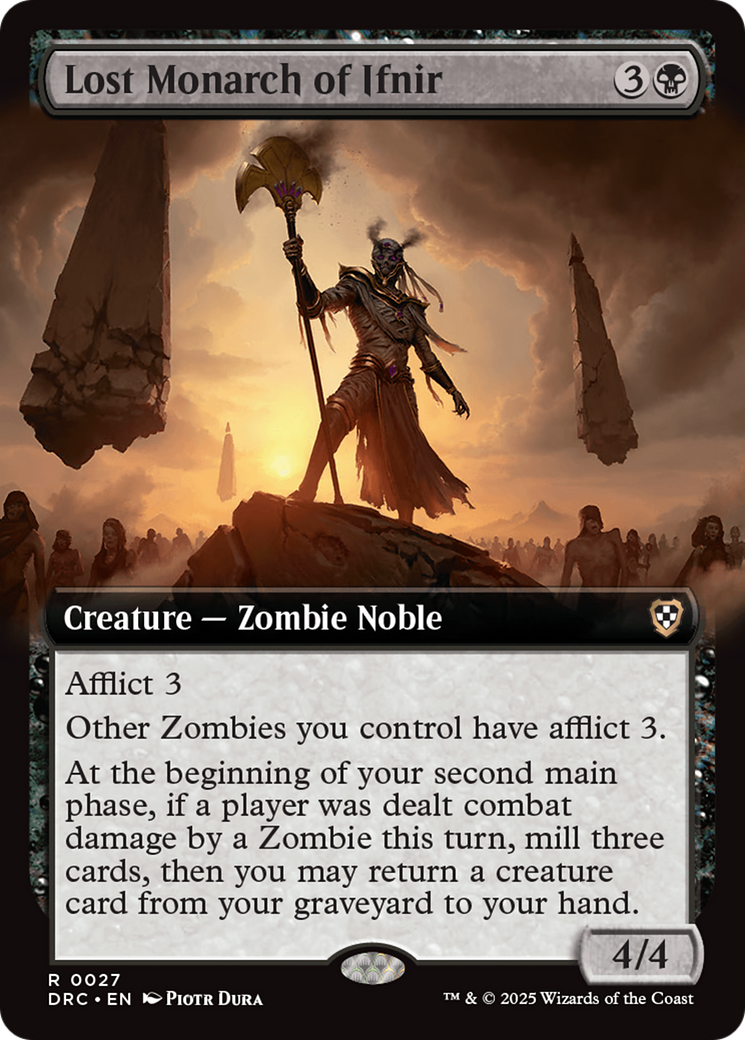Lost Monarch of Ifnir (Extended Art) [Aetherdrift Commander] | Odin's Place