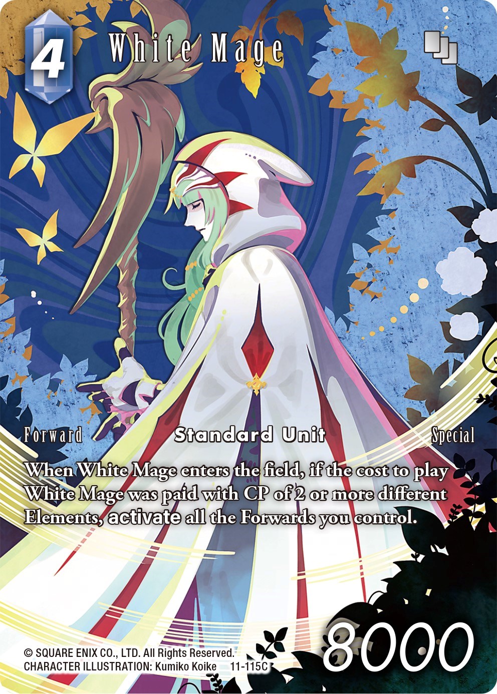 White Mage (Full Art) [Opus XI] | Odin's Place