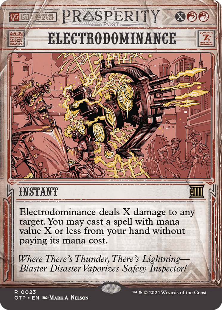Electrodominance [Outlaws of Thunder Junction: Breaking News] | Odin's Place