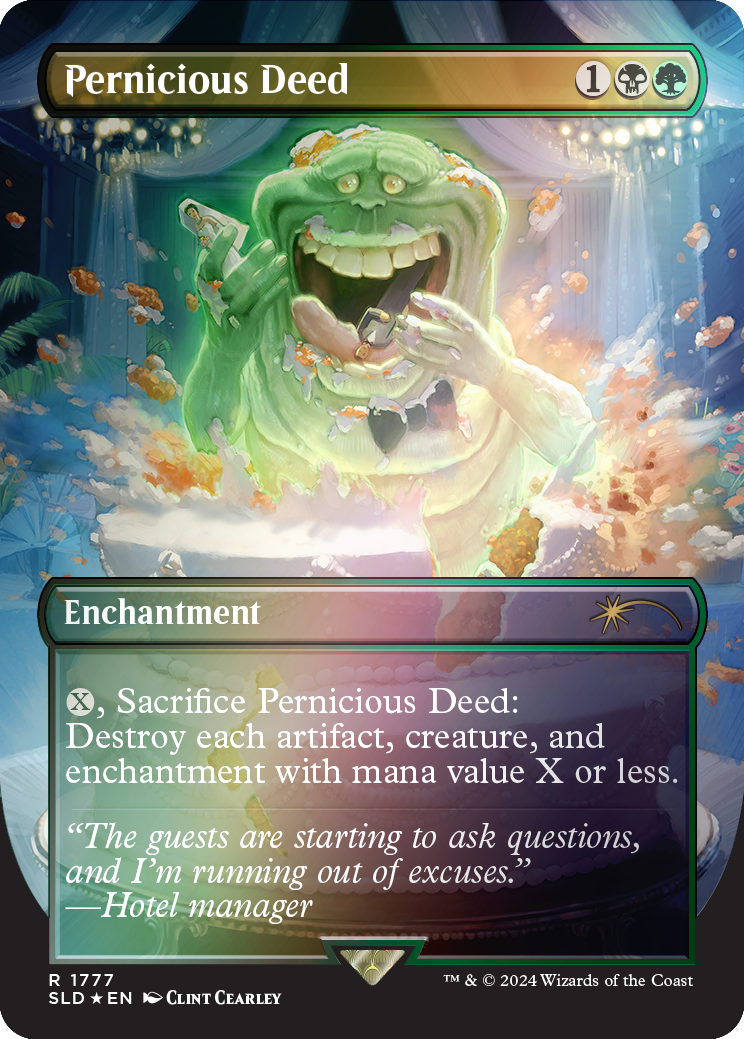 Pernicious Deed (Rainbow Foil) [Secret Lair Drop Series] | Odin's Place