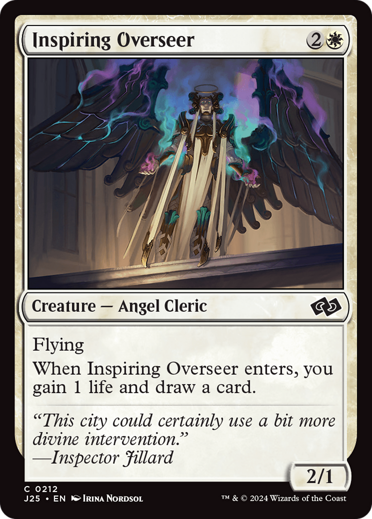 Inspiring Overseer [Foundations Jumpstart] | Odin's Place