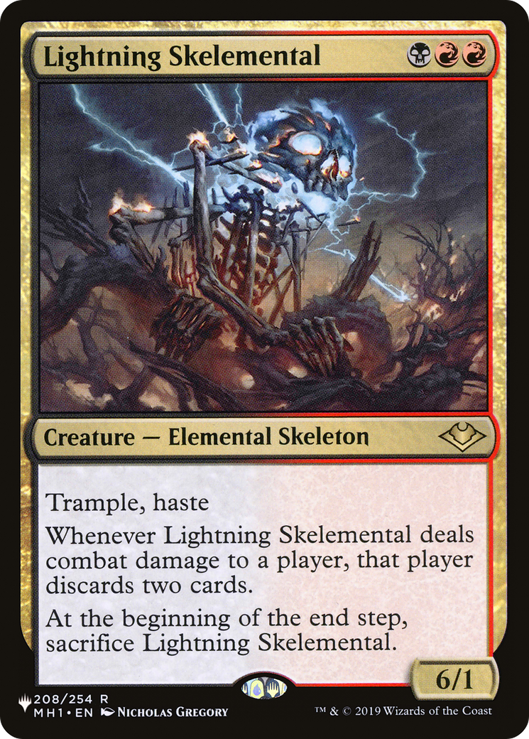 Lightning Skelemental [The List] | Odin's Place