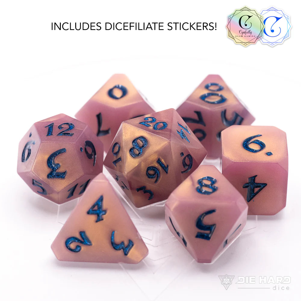 Die Hard Dice: Avalore Cynfully Lux 7 Poly Set | Odin's Place