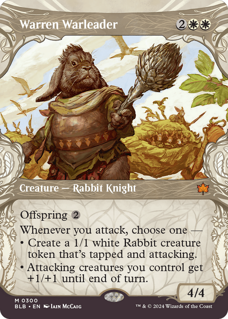 Warren Warleader (Showcase) [Bloomburrow] | Odin's Place