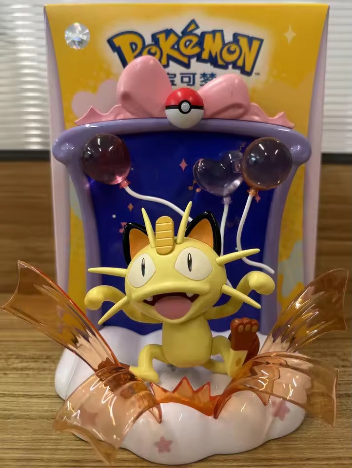 Pokemon Happy Party Photo Frame Assembling Ornament Gift - Meowth | Odin's Place