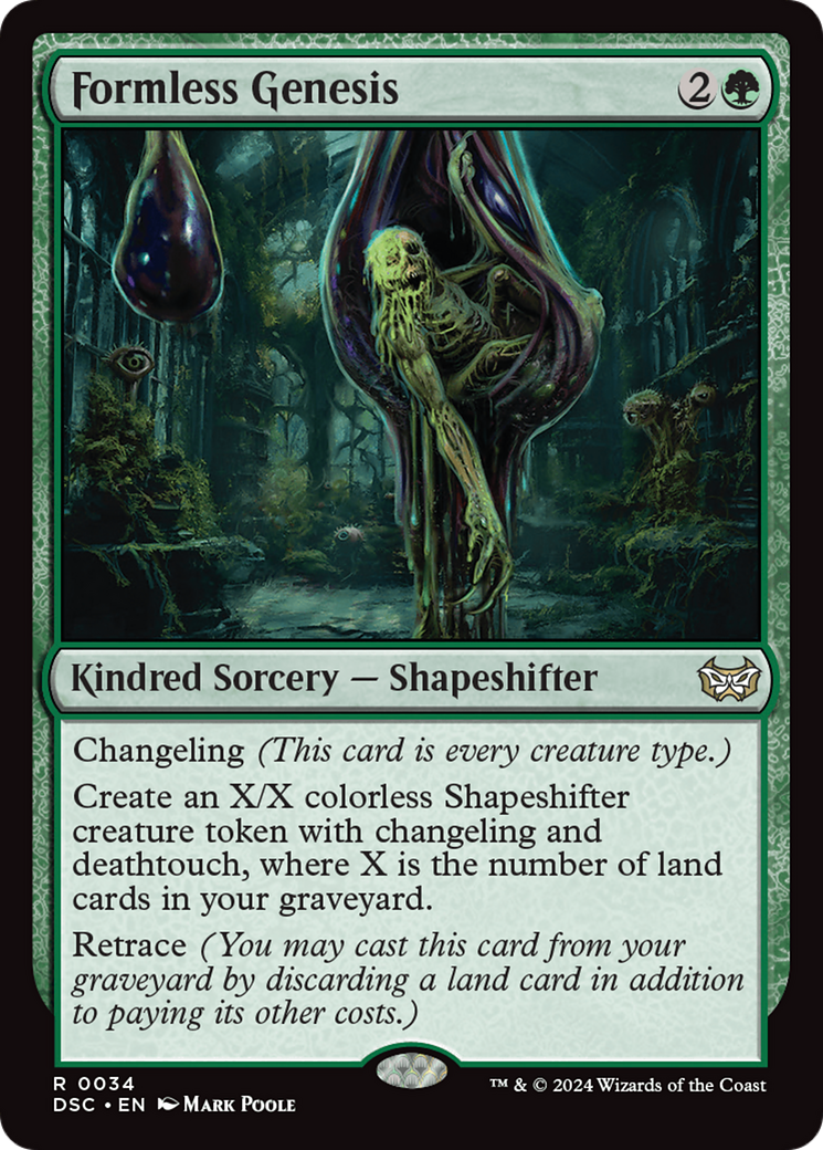 Formless Genesis [Duskmourn: House of Horror Commander] | Odin's Place