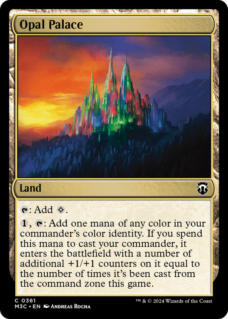 Opal Palace (Ripple Foil) [Modern Horizons 3 Commander] | Odin's Place