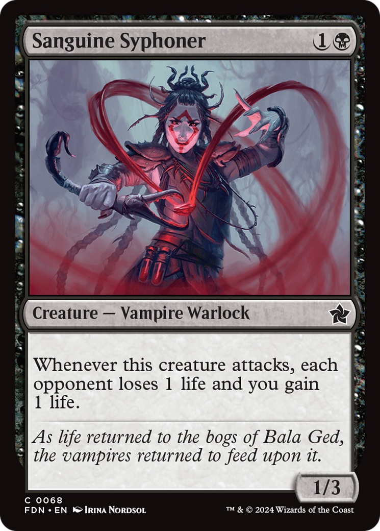 Sanguine Syphoner [Foundations] | Odin's Place