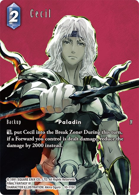 Cecil (Full Art) [Opus X] | Odin's Place