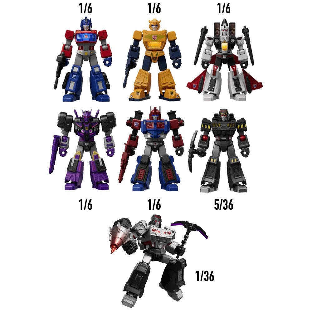 Blokees: Transformers - 4" Shining Version 03 Shattered Universe Blind Box | Odin's Place