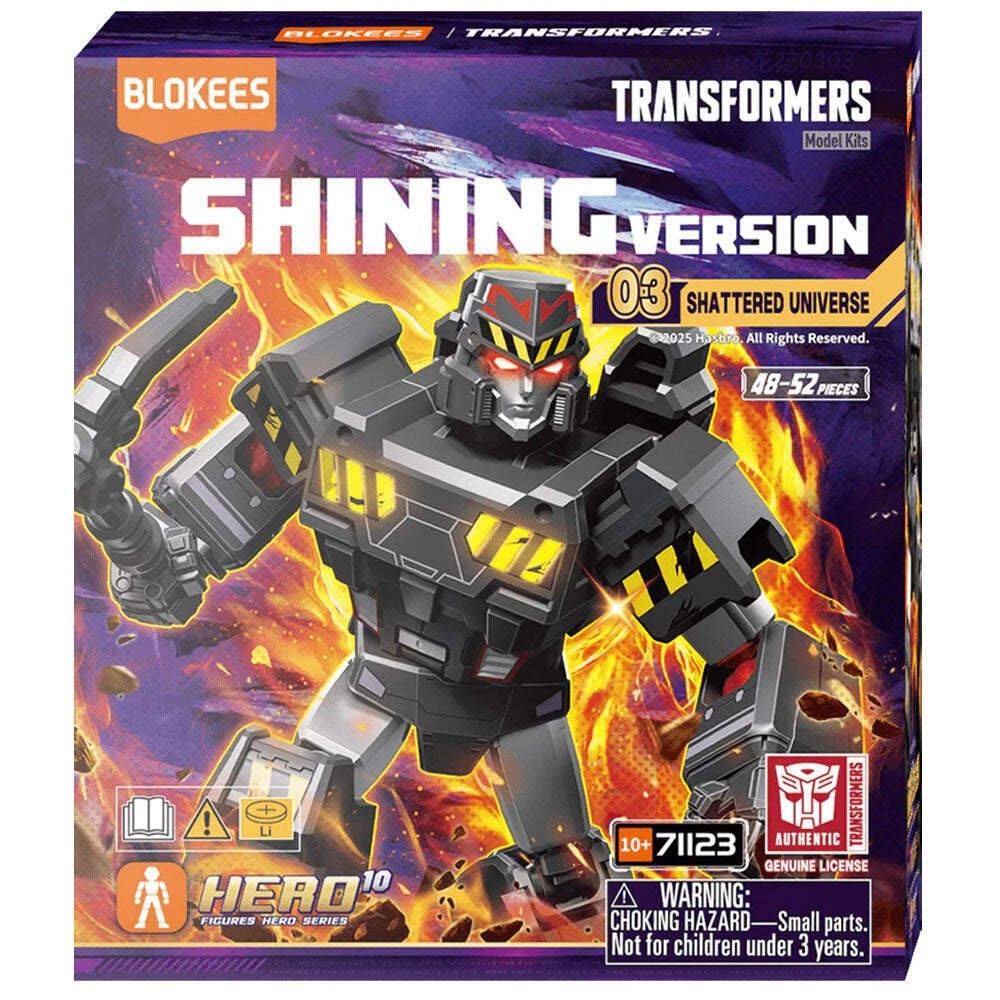 Blokees: Transformers - 4" Shining Version 03 Shattered Universe Blind Box | Odin's Place