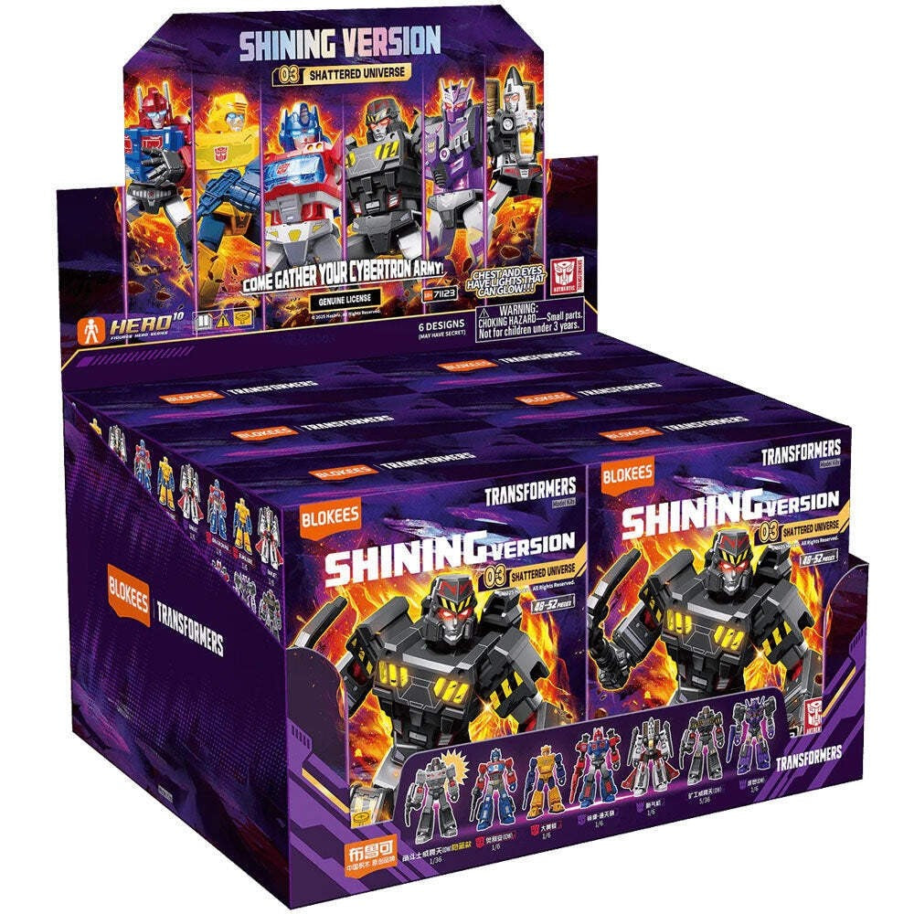 Blokees: Transformers - 4" Shining Version 03 Shattered Universe Blind Box | Odin's Place