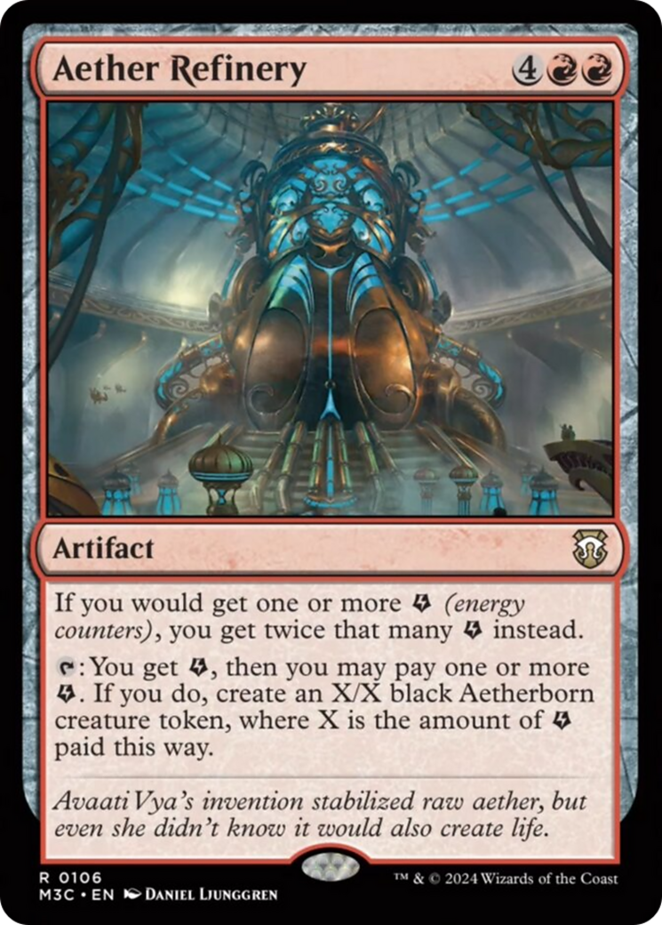 Aether Refinery [Modern Horizons 3 Commander] | Odin's Place