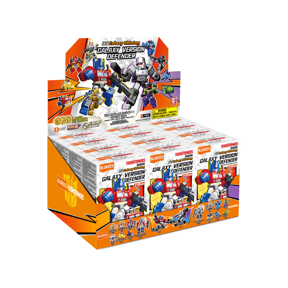 Blokees: Transformers - Defender Version 01: Shining Blind Box | Odin's Place