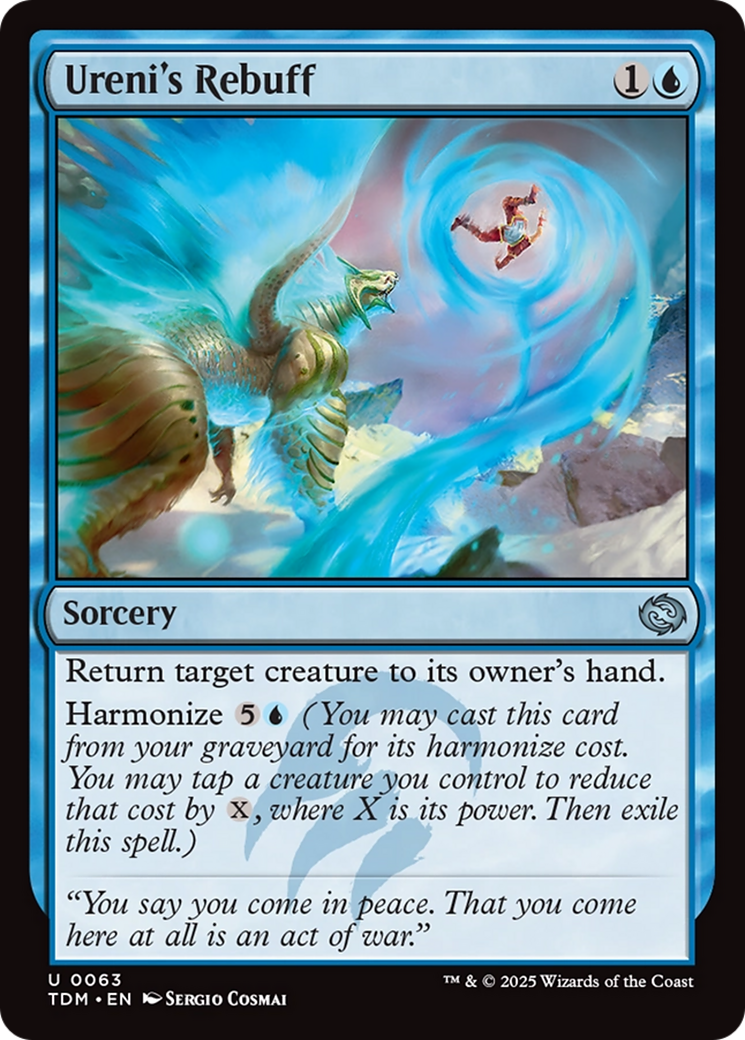 Ureni's Rebuff [Tarkir: Dragonstorm] | Odin's Place