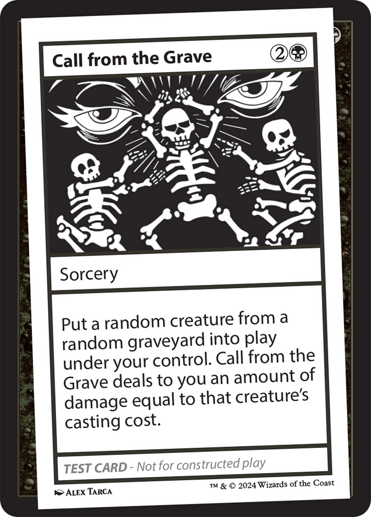 Call from the Grave [Mystery Booster 2 Playtest Cards] | Odin's Place
