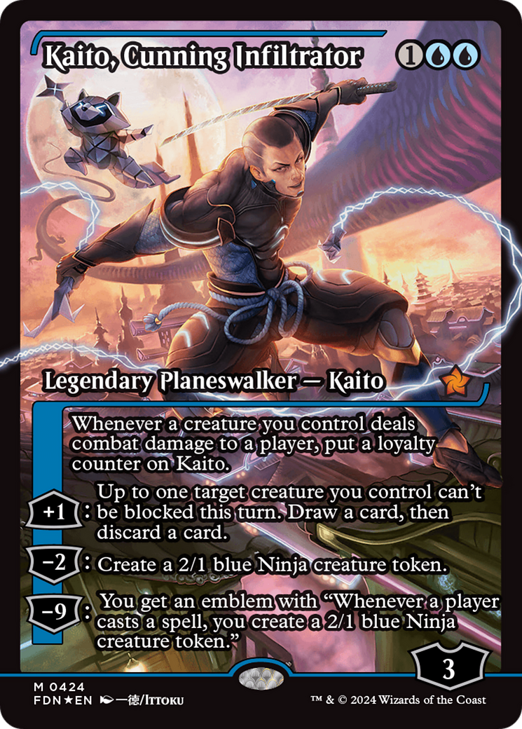 Kaito, Cunning Infiltrator (Showcase) [Foundations] | Odin's Place