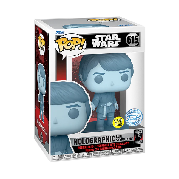 Funko POP!: Holographic Luke Skywalker | Odin's Place