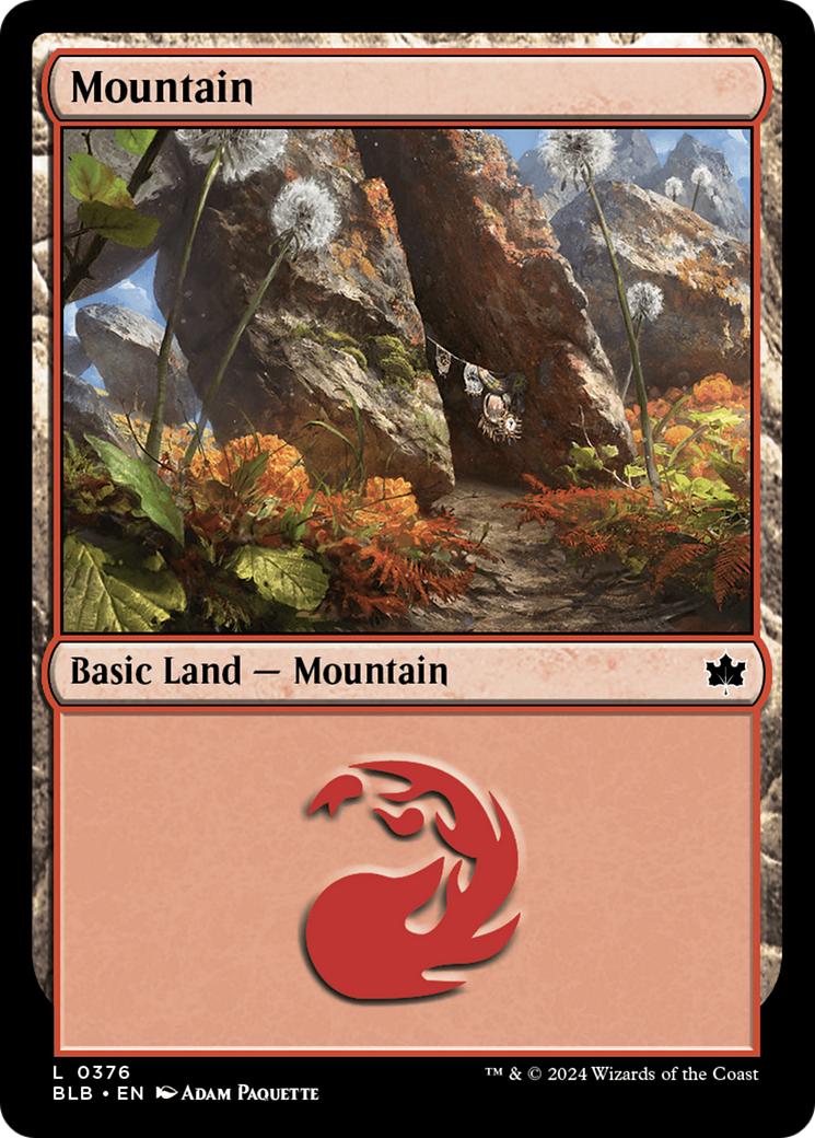 Mountain (0376) [Bloomburrow] | Odin's Place