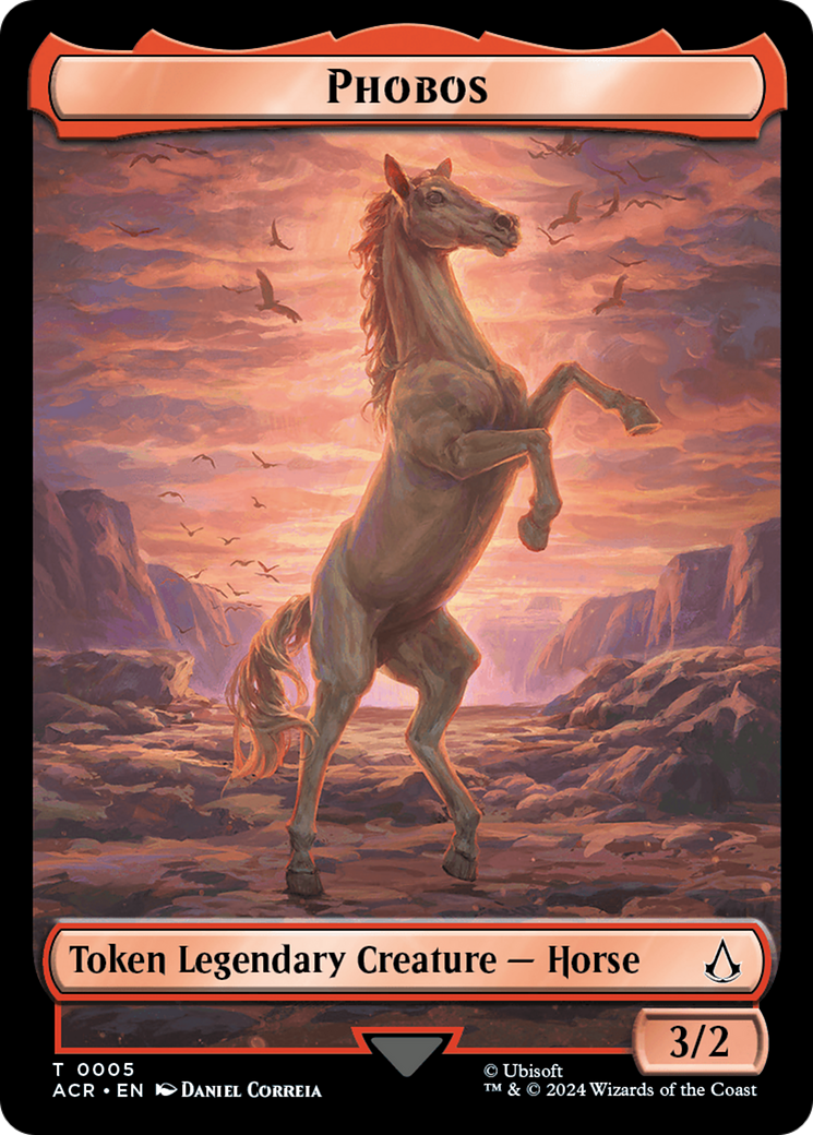 Assassin // Phobos Double-Sided Token [Assassin's Creed Tokens] | Odin's Place