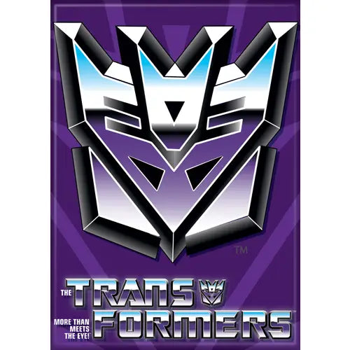 Transformers Decepticon Shield Magnet 2.5" X 3.5" | Odin's Place