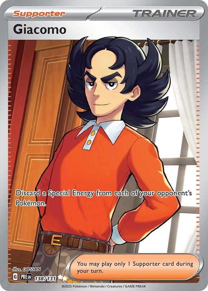 Giacomo (138/131) [Scarlet & Violet: Prismatic Evolutions] | Odin's Place