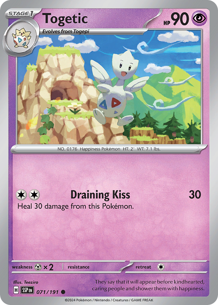 Togetic (071/191) [Scarlet & Violet: Surging Sparks] | Odin's Place