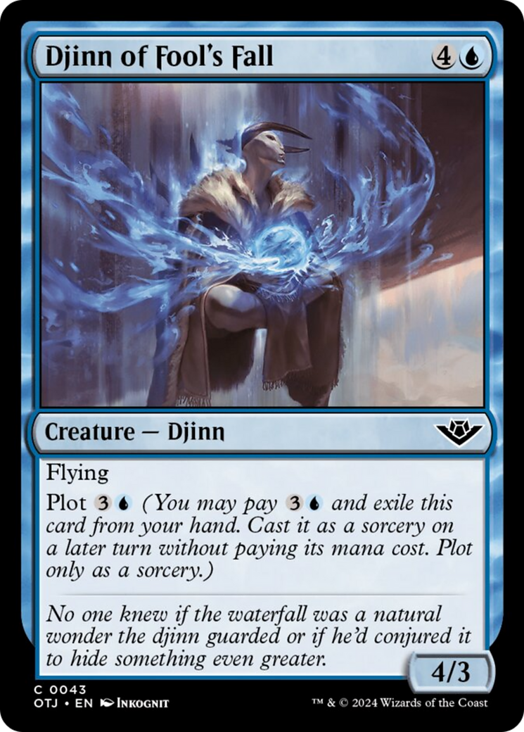 Djinn of Fool's Fall [Outlaws of Thunder Junction] | Odin's Place