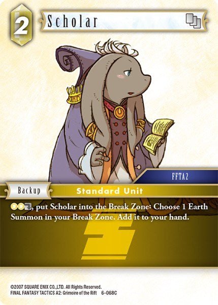 Scholar (FFTA2) [Opus VI] | Odin's Place