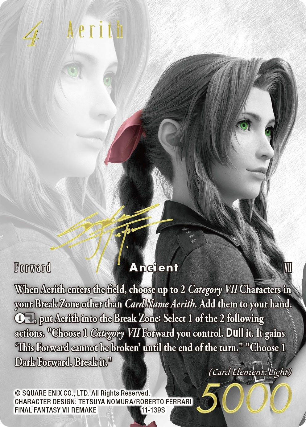 Aerith (Noir Promo) [Promo Cards] | Odin's Place