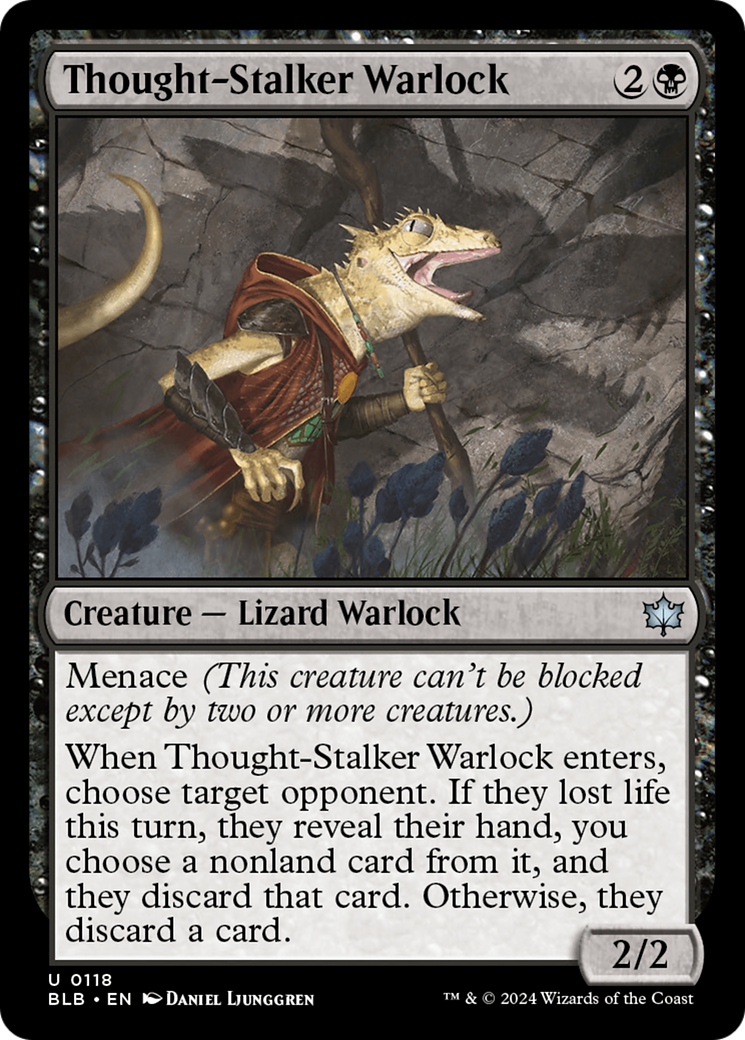 Thought-Stalker Warlock [Bloomburrow] | Odin's Place