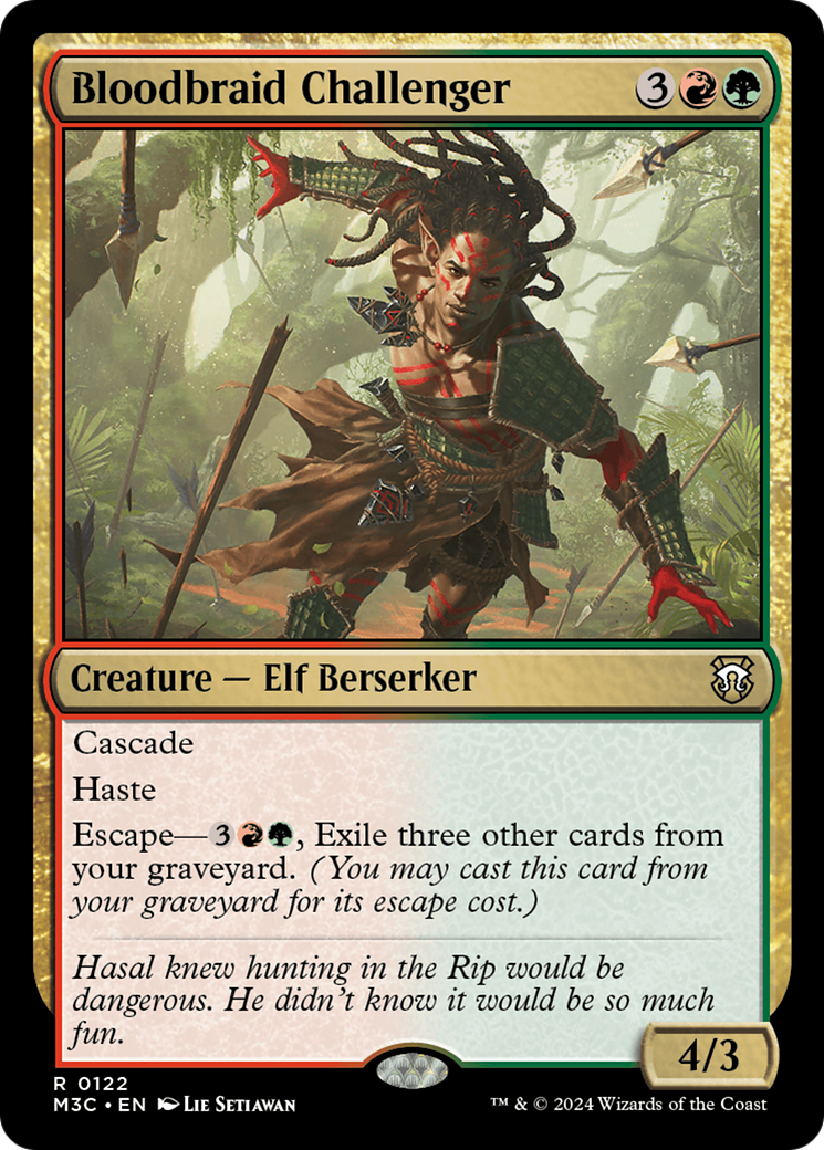 Bloodbraid Challenger [Modern Horizons 3 Commander] | Odin's Place