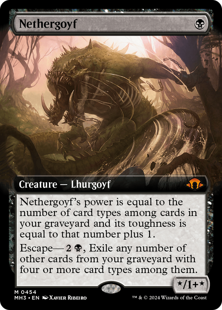 Nethergoyf (Extended Art) [Modern Horizons 3] | Odin's Place