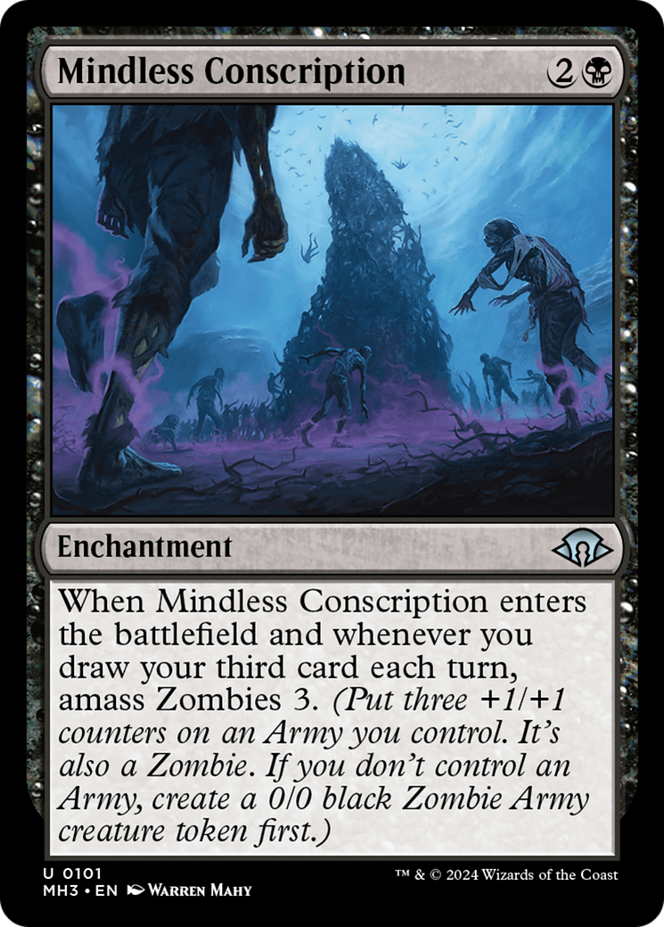 Mindless Conscription [Modern Horizons 3] | Odin's Place