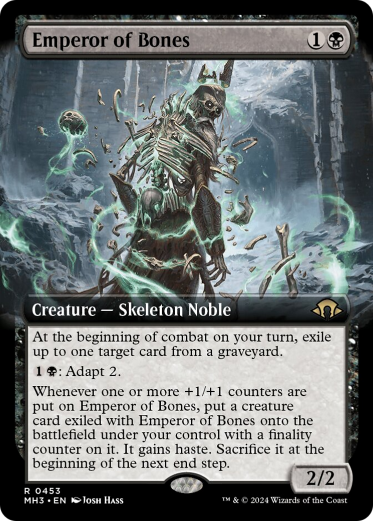 Emperor of Bones (Extended Art) [Modern Horizons 3] | Odin's Place