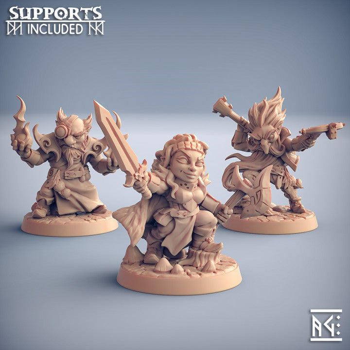Dragon's Lair Printed Mini: Beetroot Gnomes Set | Odin's Place