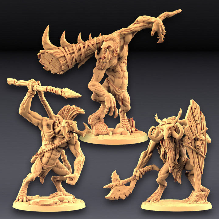 Dragon's Lair Printed Mini: Rock & Trolls Set | Odin's Place