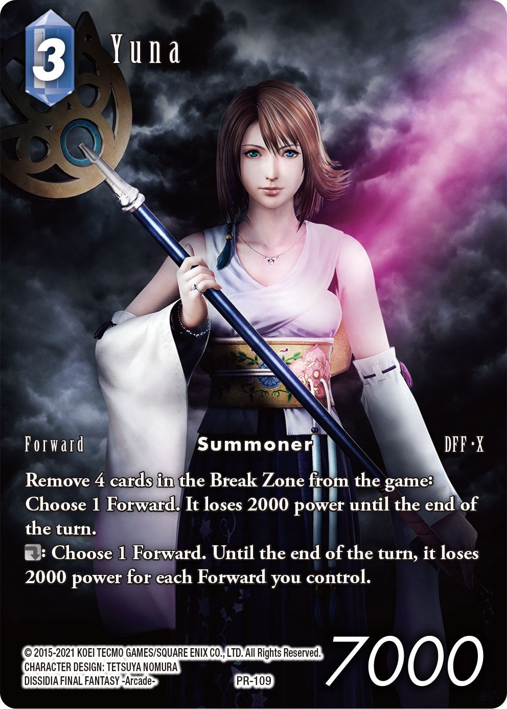 Yuna (Full Art) (Deck Exclusive) [Promo Cards] | Odin's Place