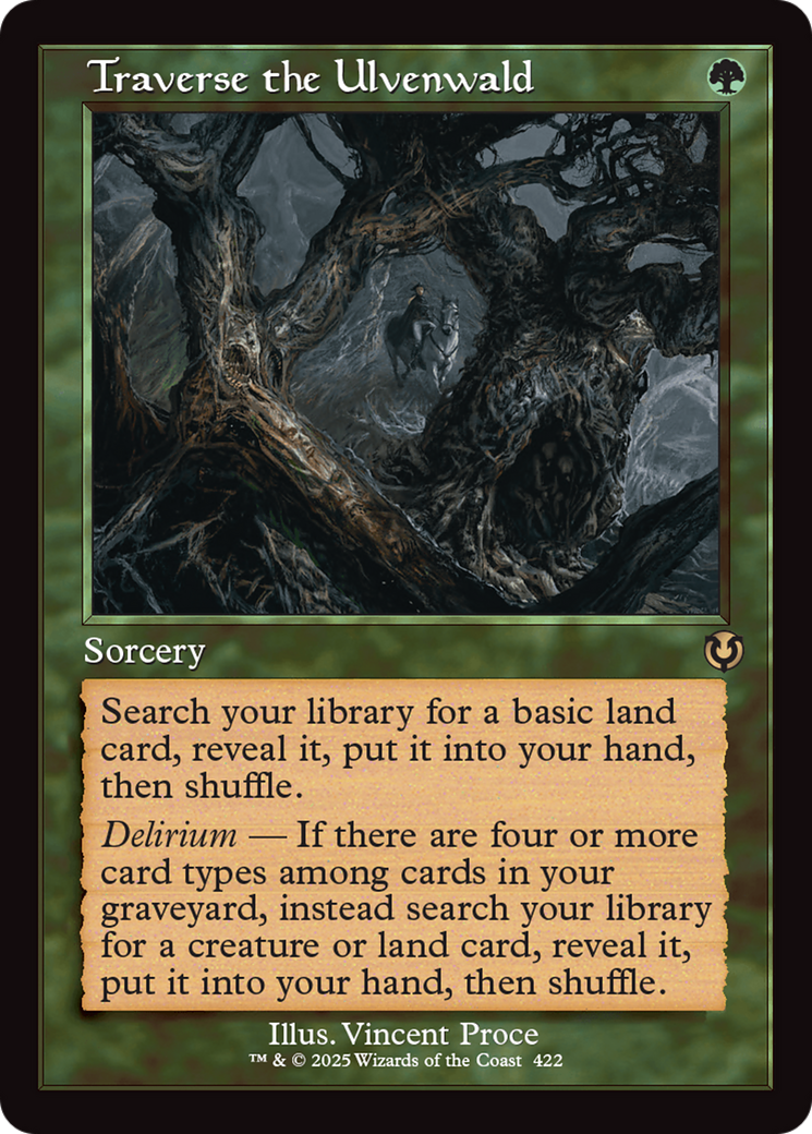 Traverse the Ulvenwald (Retro Frame) [Innistrad Remastered] | Odin's Place