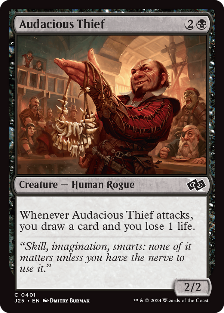 Audacious Thief [Foundations Jumpstart] | Odin's Place