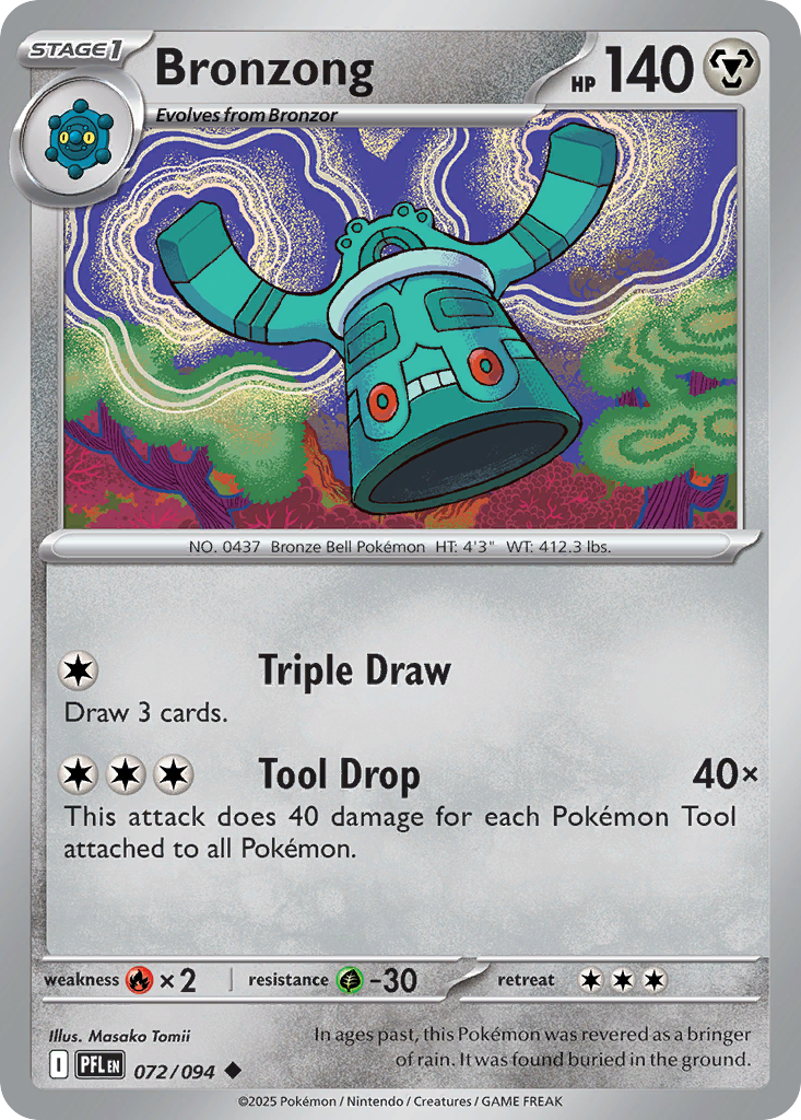 Bronzong (SWSH091) (Staff Prerelease Promo) [Sword & Shield: Black Star Promos] | Odin's Place