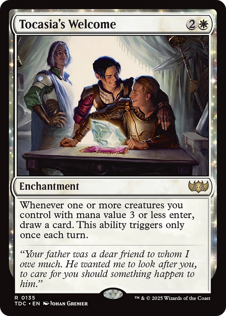 Tocasia's Welcome [Tarkir: Dragonstorm Commander] | Odin's Place