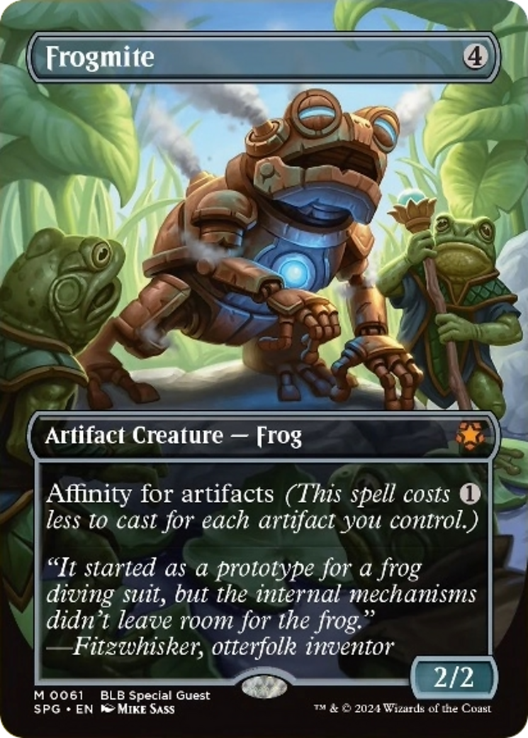 Frogmite (Borderless) [Bloomburrow Special Guests] | Odin's Place