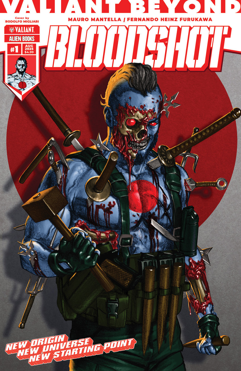 Valiant Beyond: Bloodshot #1 Cover A (Migliari) | Odin's Place