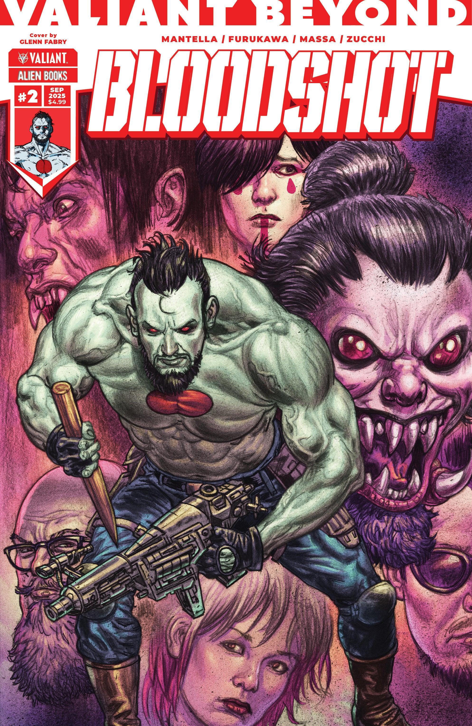 Valiant Beyond: Bloodshot #2 Cover A (Fabry) | Odin's Place